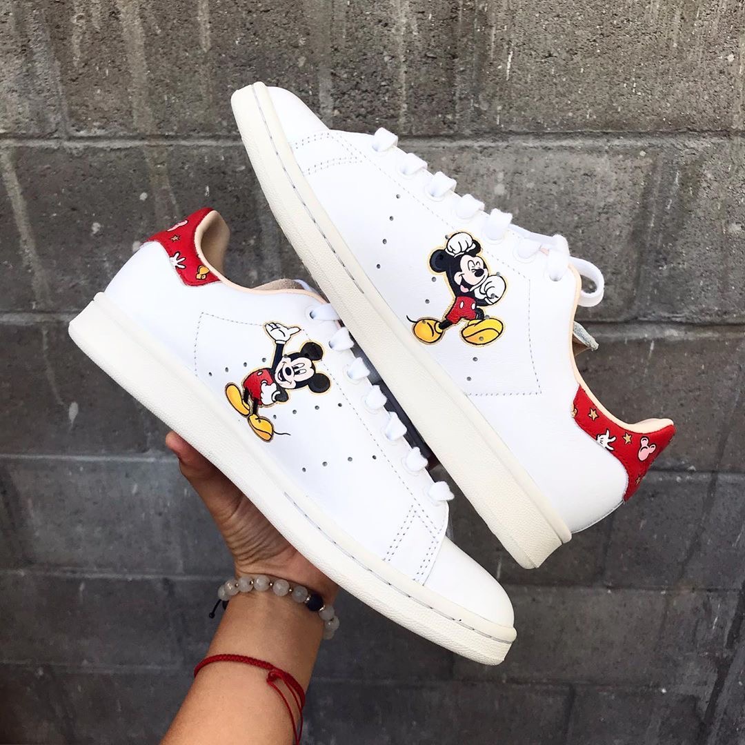 Adidas Sportswear x Disney Mickey and Friends Grand Court Schoenen Kids  Kinderen Wit - Schoenen.nl